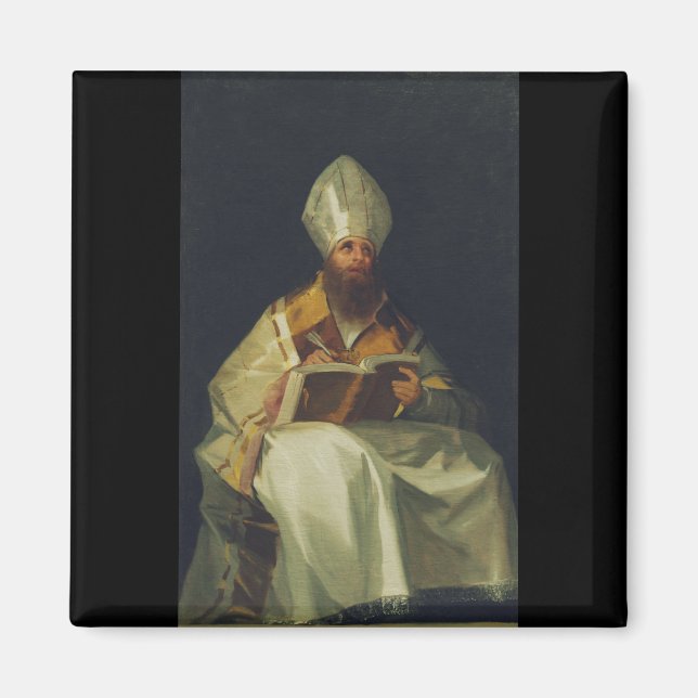 Aimant Saint Ambroise par Francisco de Goya (Devant)