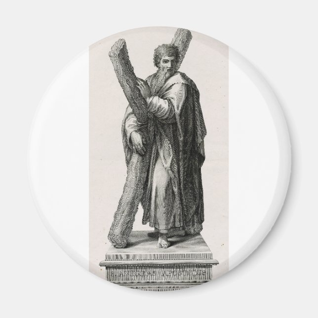 Aimant Saint André l'Apôtre Premier‑Appelé (Devant)