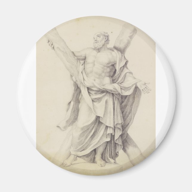 Aimant Saint André l'Apôtre Premier‑Appelé (Devant)