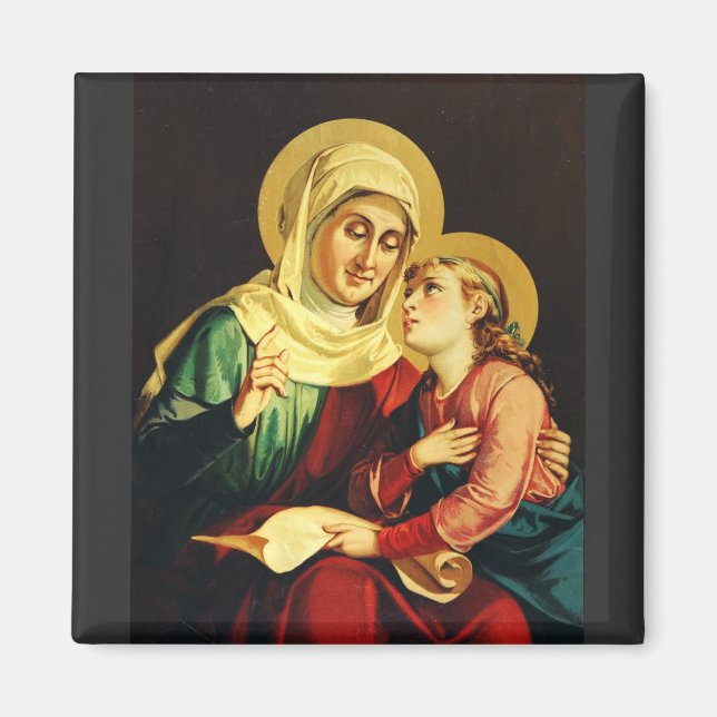 Aimant Saint Ann et Vierge Marie (Devant)