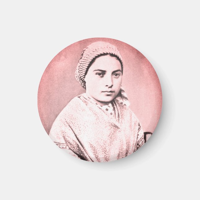Aimant Saint Bernadette Soubirous enfant (Devant)