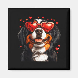 Aimant Saint-Bernard Cute Berner Amoureux de la Saint-Val
