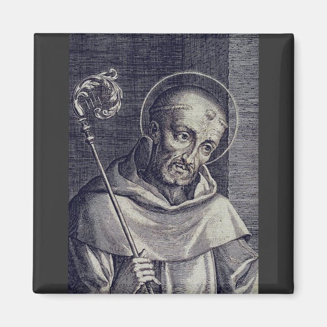 Aimant Saint Bernard de Clairvaux Docteur melliflu (Devant)