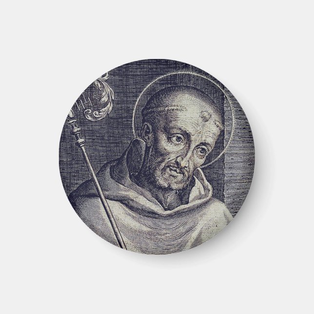 Aimant Saint Bernard de Clairvaux Docteur melliflu (Devant)