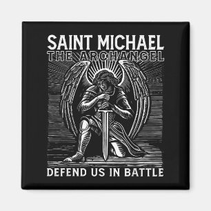 Aimant Saint chrétien Michel catholique saint nous défend