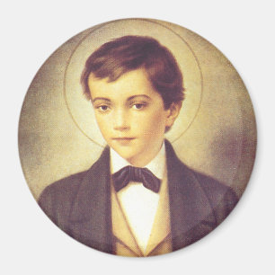 Aimant Saint Dominic Savio étudiant de John Bosco