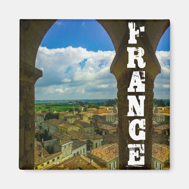 Aimant Saint-Émilion France Architecture Française Girond (Devant)