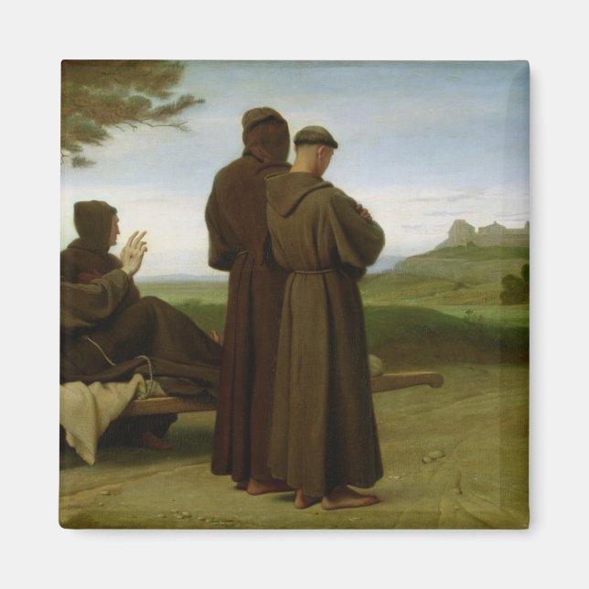 Aimant Saint François d'Assise (Devant)