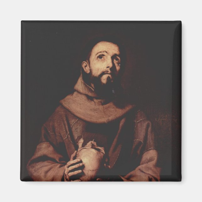 Aimant Saint François d'Assise (Devant)
