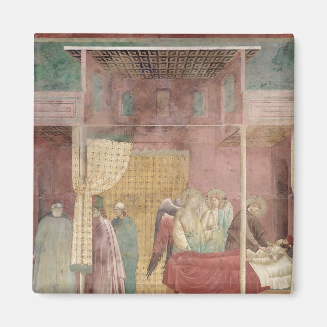 Aimant Saint François guérit l'homme blessé de Lerida (Devant)