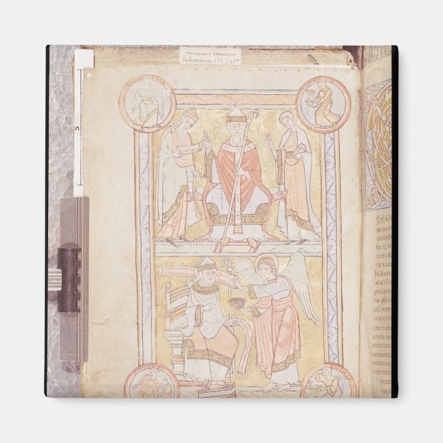 Aimant Saint Grégoire le Grand 2 (Devant)