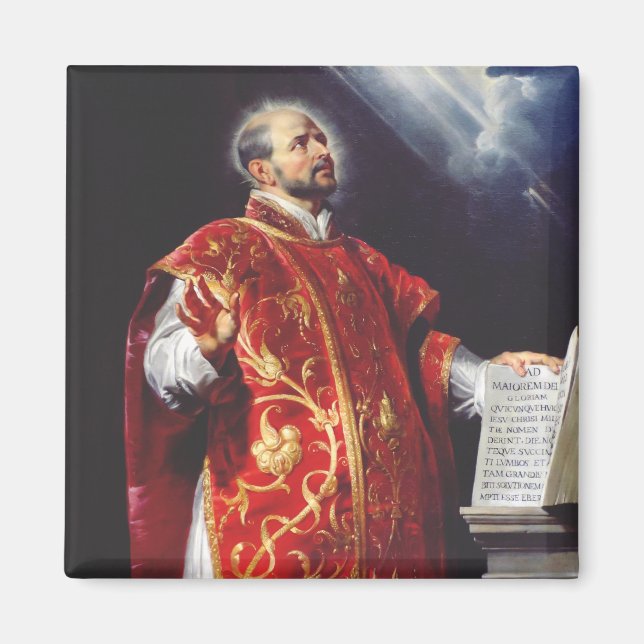 Aimant Saint Ignace de Loyola (Devant)