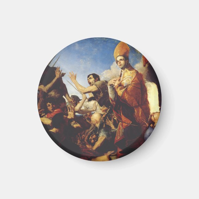 Aimant Saint Janvier, évêque de Bénévent - Beaux-arts (Devant)