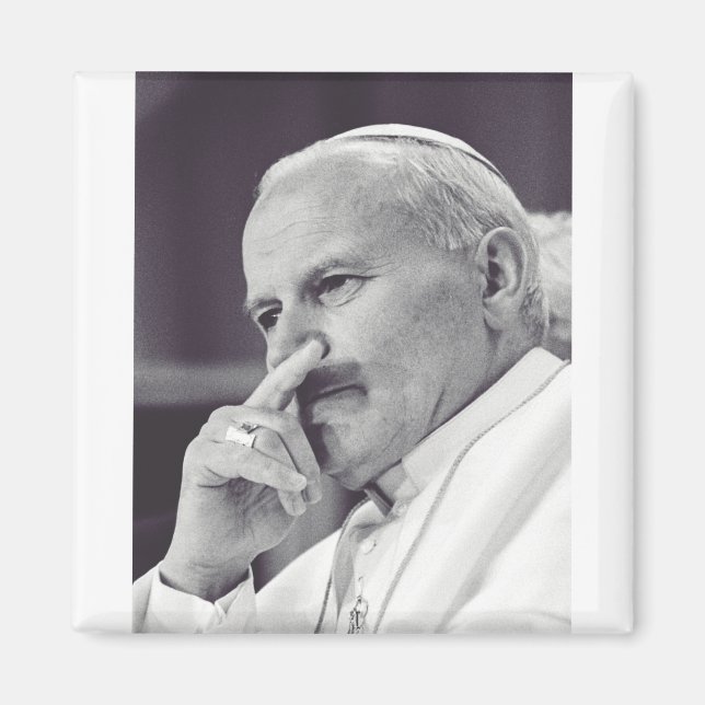 Aimant Saint Jean Paul II Le Grand Communicateur Beaux-Ar (Devant)