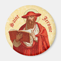 Saint Jérôme comme cardinal avec livre (P 004)