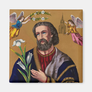 Aimant Saint Joseph Guardian de la Sainte Famille