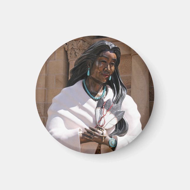 Aimant Saint Kateri Tekakwitha (Devant)