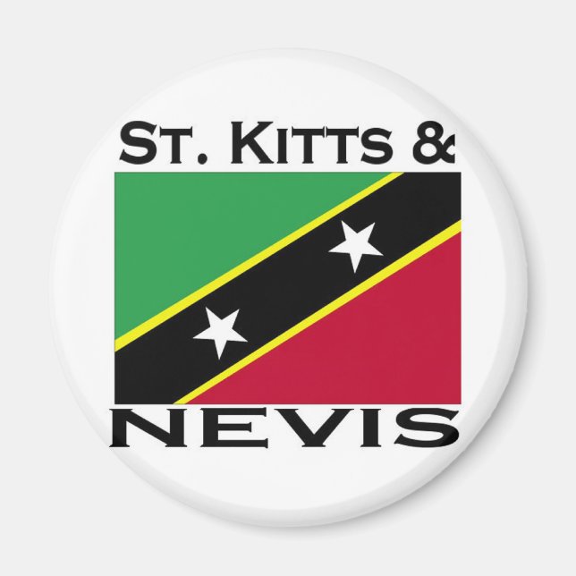 Aimant Saint-Kitts-et-Nevis (Devant)