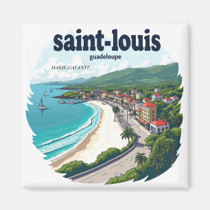Aimant Saint-Louis Marie-Galante   Magnet