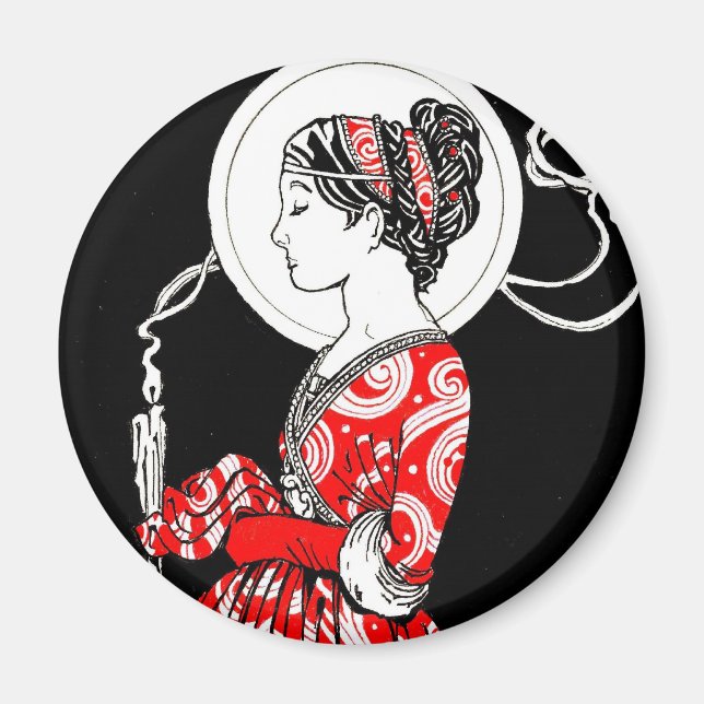 Aimant Saint-Lucy de Syracuse (Devant)