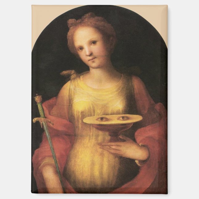 Aimant Saint Lucy par Domenico Beccafumi, 1521 (Recto)