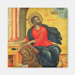 Aimant Saint Marc l'évangéliste icône orthodoxe
