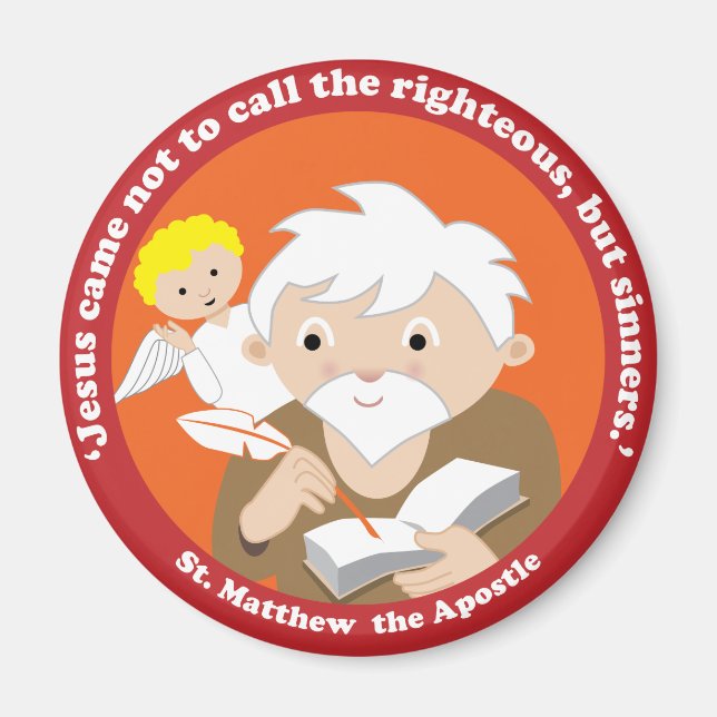Aimant Saint Matthieu l'Apôtre (Devant)