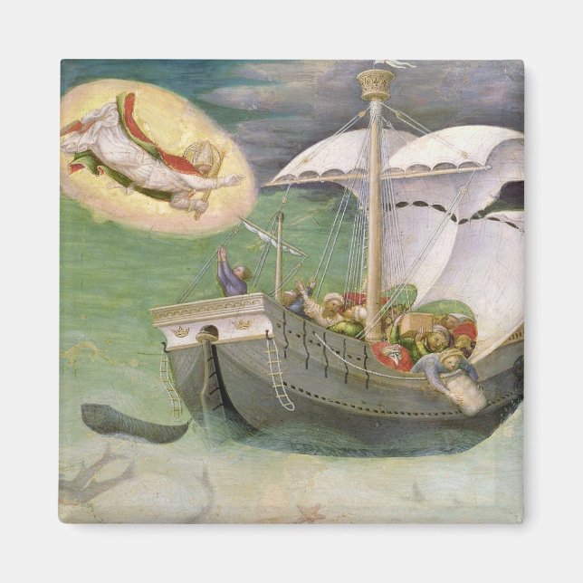 Aimant Saint Nicolas sauve un navire de l'épave (Devant)