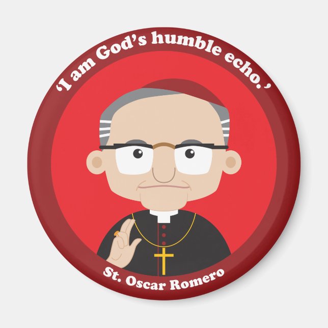 Aimant Saint Oscar Romero (Devant)