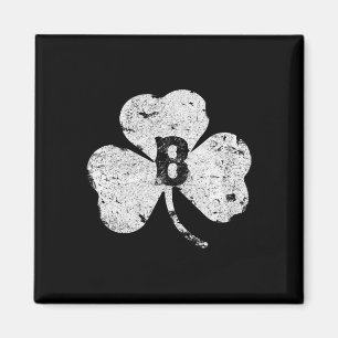 Aimant Saint-Patrick Boston Shamrock Irlandais en détress
