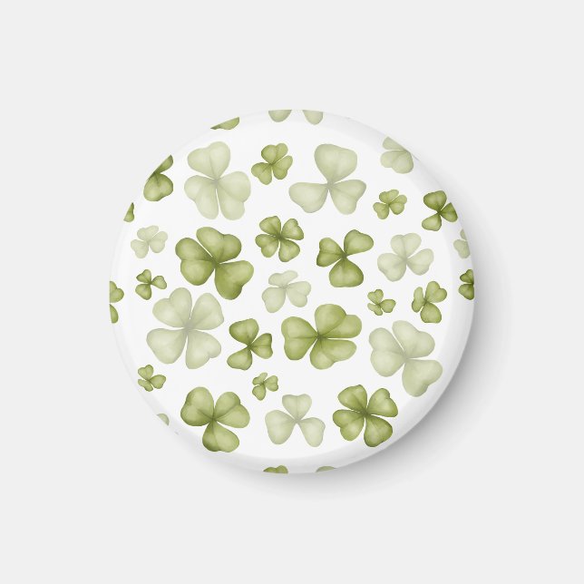 Aimant Saint Patrick clip art (Devant)