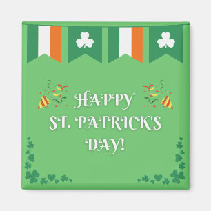 Aimant Saint Patrick's Day Green