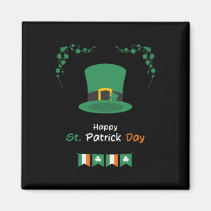 Aimant Saint Patricks Day Irlandais chanceux - Irlandais