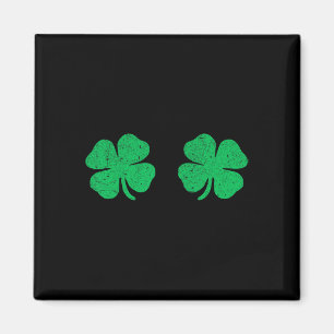 Aimant Saint Patricks Day Trèfle Sein St.patrick's Da