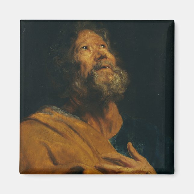 Aimant Saint Peter par Antoon van Dyck (Devant)