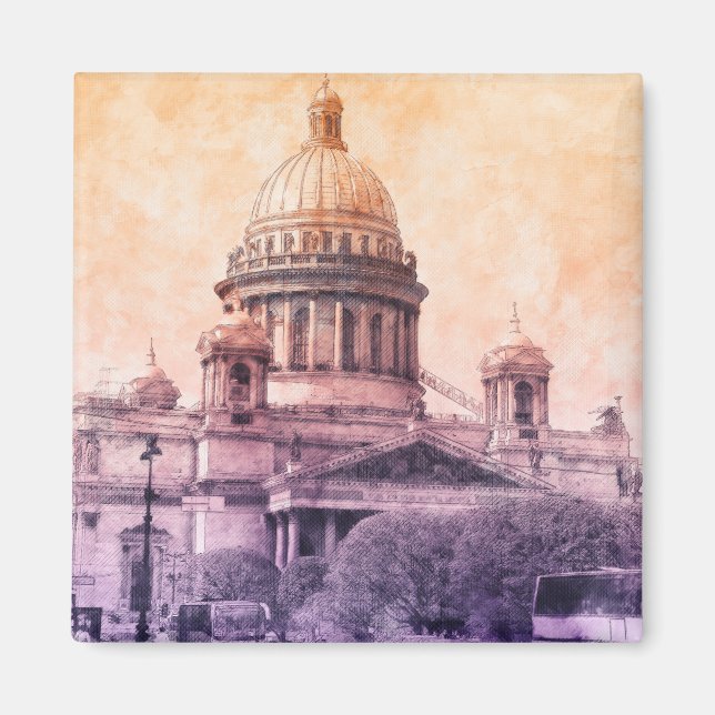 Aimant Saint-Pétersbourg, Russie (Devant)
