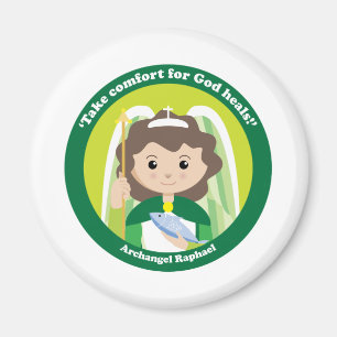 Aimant Saint Raphaël l'Archange