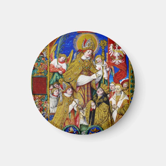 Aimant Saint Stanislas évêque et martyr (Devant)