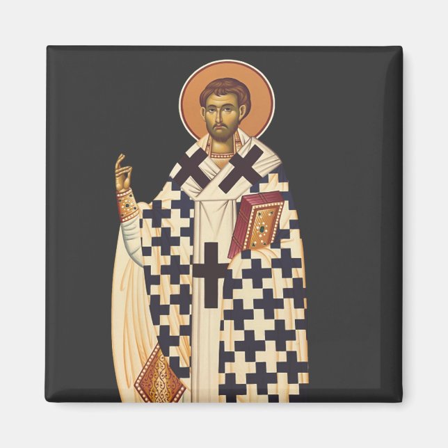 Aimant Saint Timothée, premier évêque chrétien d'Ephes (Devant)