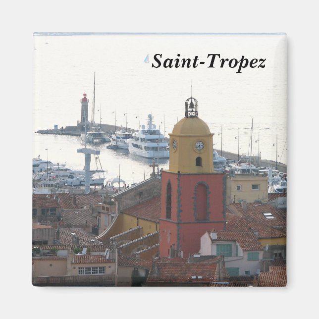 Aimant Saint-Tropez - (Devant)