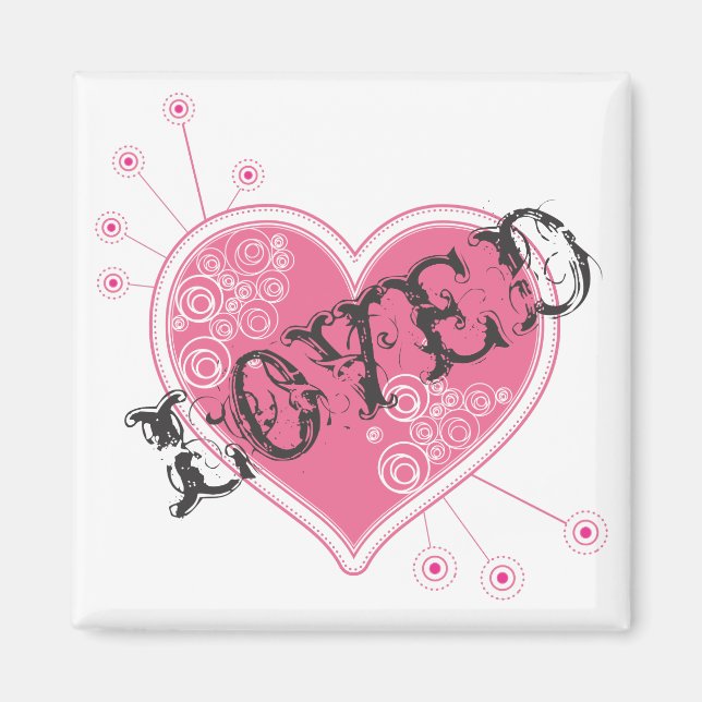 Aimant Saint Valentin (Devant)