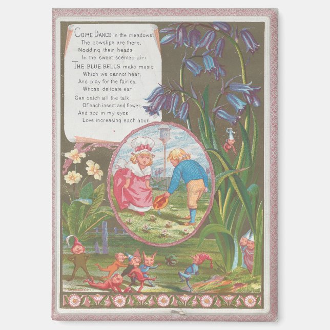 Aimant Saint-Valentin Antique Mignon Capricieux, Kate Gre (Recto)