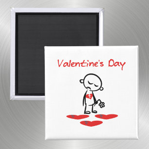 Aimant Saint-Valentin Coeur brisé couleur homme