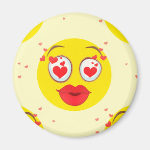 Aimant Saint Valentin Emoji