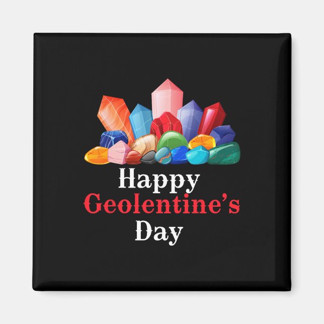 Aimant Saint Valentin Géologie et Minéralogie Enseignant (Devant)