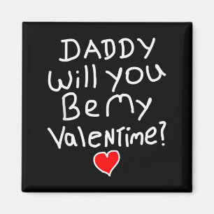 Aimant Saint-Valentin Papa drôle
