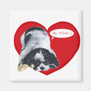 Aimant Saint-Valentin Shih Tzu