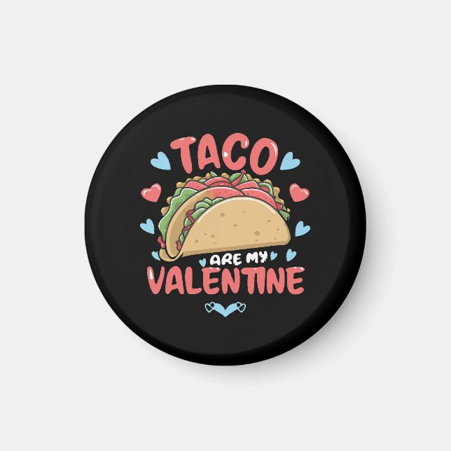 Aimant Saint-Valentin-Taco (Devant)