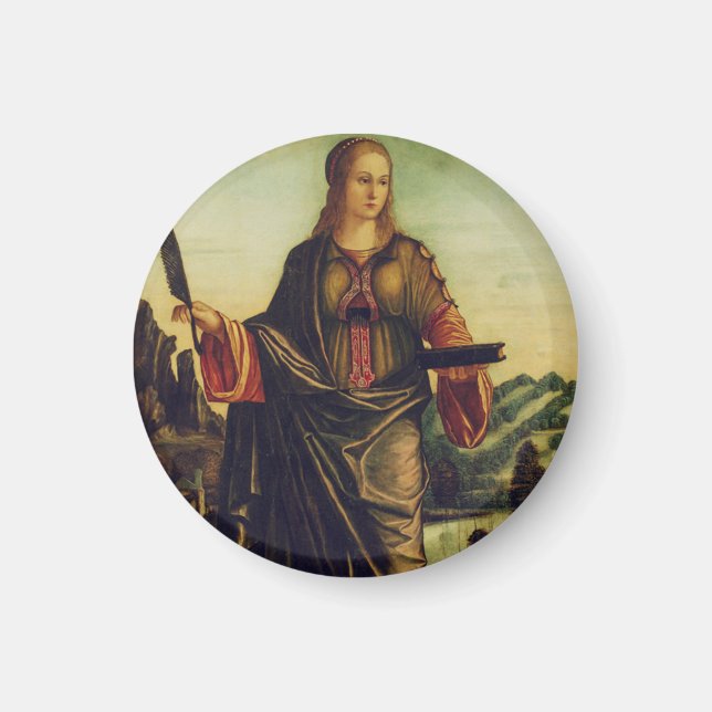 Aimant Sainte Anastasia de Rome Art de luxe (Devant)