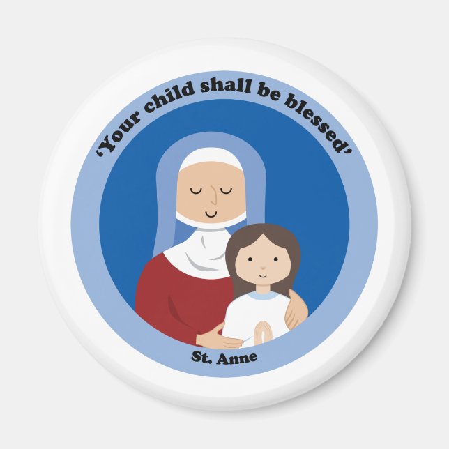 Aimant Sainte-Anne (Devant)